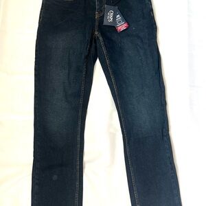 Chaps Men's Deep Indigo Straight Jeans